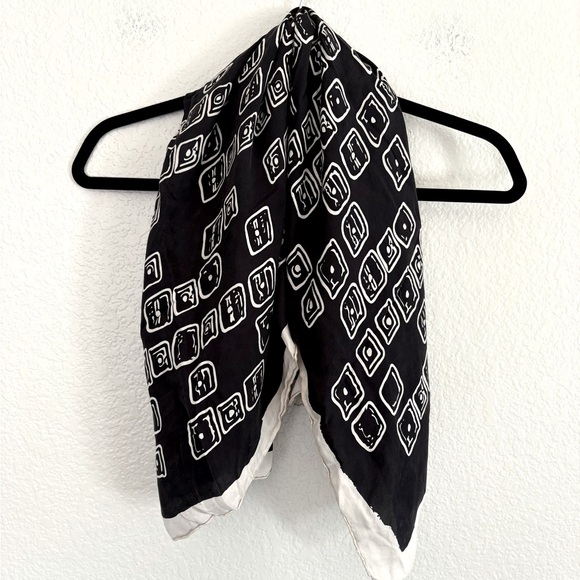 St. John Vintage Silk Scarf - Picture 2 of 6